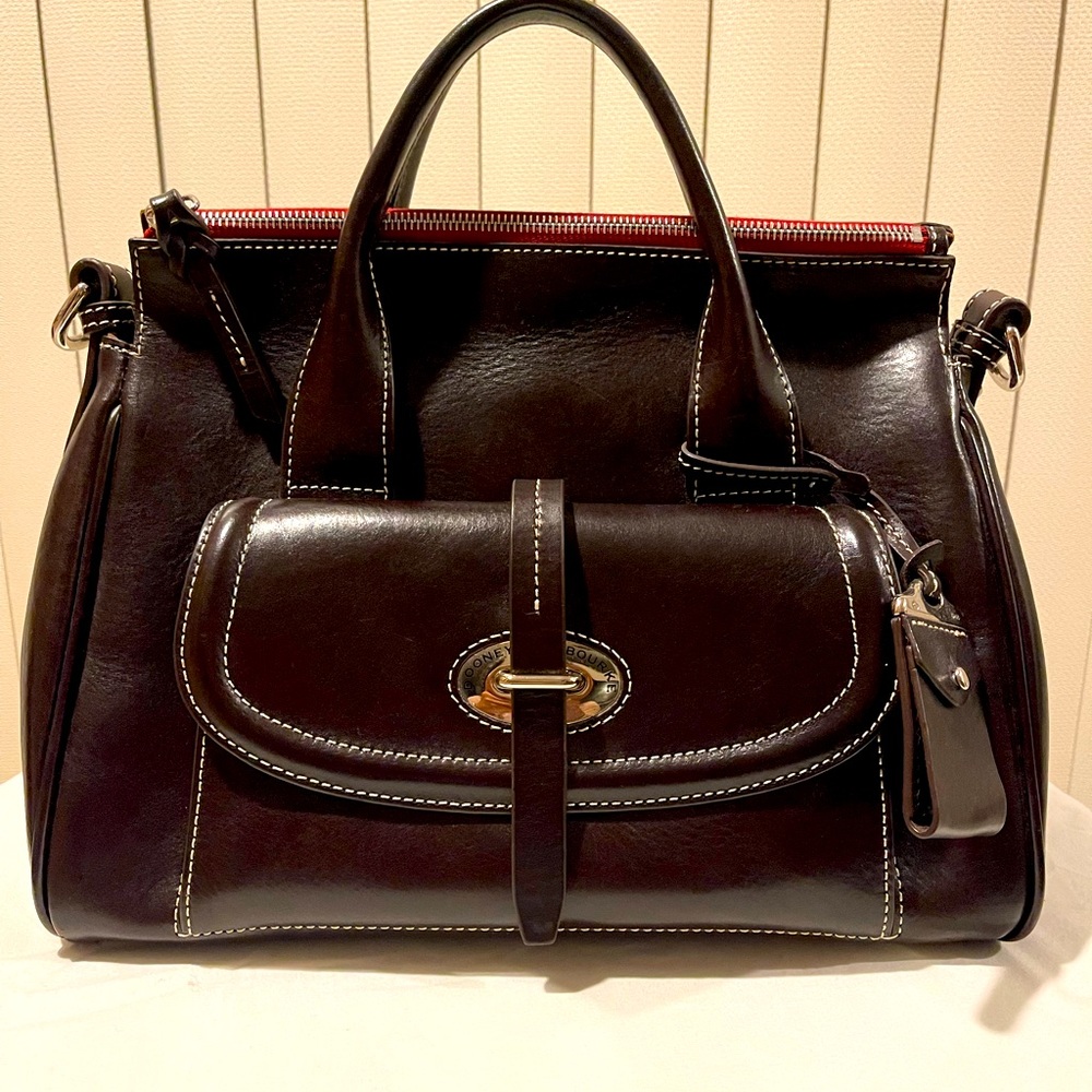 Dooney & Bourke Florentine Toscana Small Front Pocket Satchel